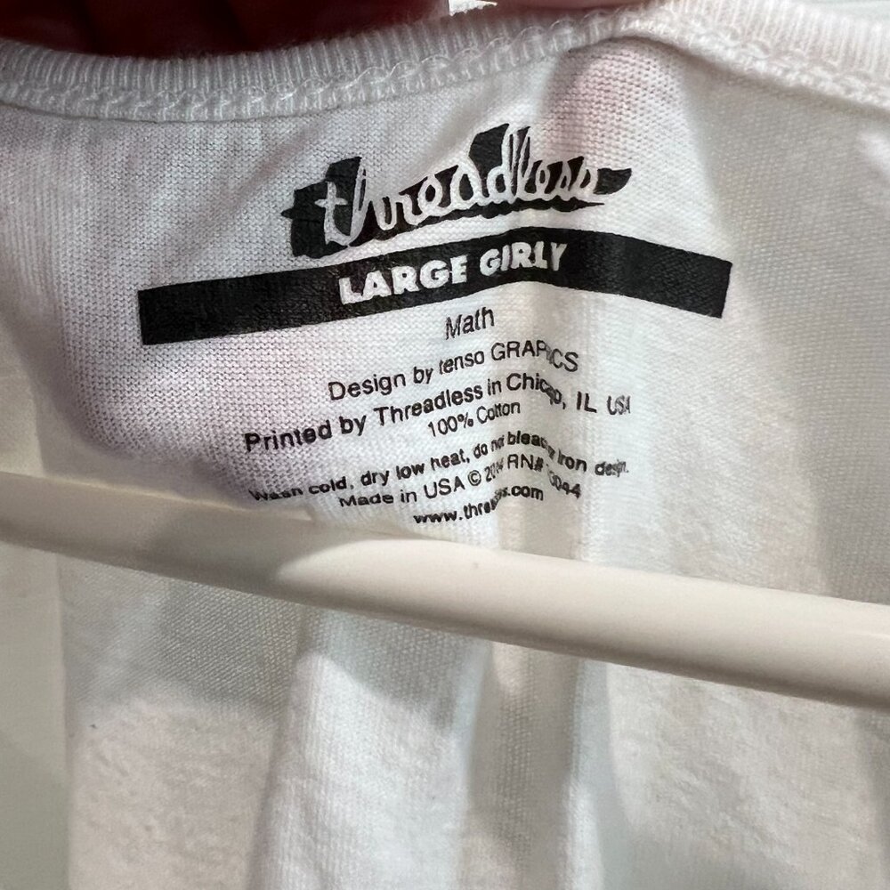 Threadless "Math" Graphic Tank - Picture 3 of 3